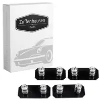 4x Bremsträgerplatte 34mm für PORSCHE 997 Turbo / GT2 / RS hinten 99735208602