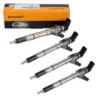 4x CONTI A2C9626040080 Einspritzdüse VW Golf 6 Passat Polo Touran A1 A3 1.6 TDI 03L130277S