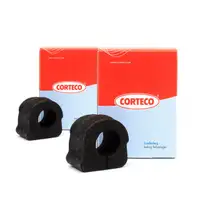 2x CORTECO Stabilager für AUDI A3 TT SEAT SKODA OCTAVIA VW BORA GOLF 4 vorne