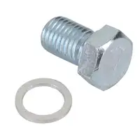 CARIPAR Ölablassschraube M12x1,5mm + Dichtring BMW E36 E46 E39 E60 E38 E65 X3 X5 Z3 Z4