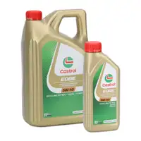 6L 6 Liter CASTROL Edge Motoröl Öl 5W-40 ACEA Light Duty C3 API SN/CF VW 505.00/505.01