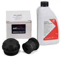 AIC Ölfilter Haldex Kupplung + 1L FEBI Haldex-Öl für VAG ALLRAD QUATTRO