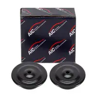 2x AIC Federteller Federblech Federauflage VW Golf 2 3 Jetta 2 Vento hinten 191512113