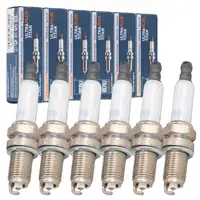 6x BERU UPT10P Zündkerze BMW 3er E36 E46 M3 Z3M Z4M E85 E86 3.0 3.2 S50 S54 286-360 PS