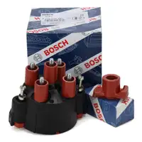 BOSCH Verteilerkappe + Verteilerfinger MERCEDES 190 W201 W123 W124 W460 T1 T2/L M102