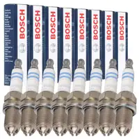 8x BOSCH FGR7DQP+ 0242236562 Zündkerze BMW 5er 6er 7er 8er Z8 M60 M62 N62 S62