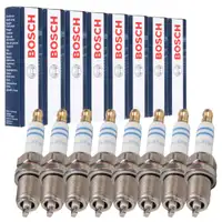 8x BOSCH FR6DPP332S 0242240628 Zündkerze PORSCHE Cayenne (9PA) Turbo / S 4.5