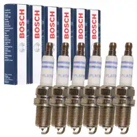 6x BOSCH FR5KPP332S 0242245576 Zündkerze AUDI A4 S4 A5 S5 A6 A7 A8 VW Touareg V6