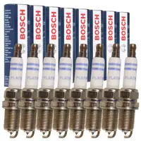 8x BOSCH FR5KPP332S 0242245576 Zündkerze AUDI RS4 B7 B8 RS5 8T 8F R8 4.2 FSI