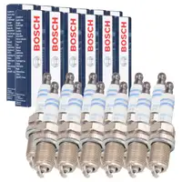 12x BOSCH 0242236571 FR7KI332S CNG LPG GAS Zündkerze MERCEDES W202 W203 W210 W211 W463