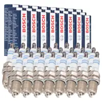 24x BOSCH 0242236571 FR7KI332S CNG LPG GAS Zündkerze MERCEDES W463 W220 W221 W222 R230