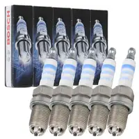 5x BOSCH 0242232502 FR78X Zündkerze VW California Transporter T4 2.5 115 PS ab 05.1999