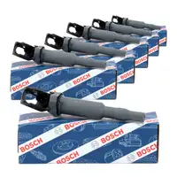 6x BOSCH 0221504465 Zündspule BMW E87 E90 E91 E60 E61 E63 E64 E65-67 Z4 E85 E86 N52