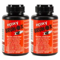 2x 250ml BRUNOX BR025EP Epoxy Roststopp Rostumwandler Rostentferner Entferner Grundierung