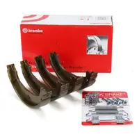 BREMBO Bremsbacken + Zubehör Satz BMW E81-88 F20-23 E46 E90-93 F30/31 F32/36 Z4 E85 E86