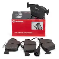 BREMBO P85162 Bremsbeläge + Wako AUDI A3 RS3 8V 8Y Q3 F3 TT FV SEAT Ateca hinten