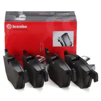 BREMBO P06040 Bremsbeläge BMW 1er E81 E82 E87 E88 3er E90 E91 E92 E93 vorne 34116777772