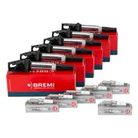 6x BREMI Zündspule + 6x NGK Zündkerze BMW F87 M2 F80 M3 F82 F83 M4 X4 F26 M40i N55 S55