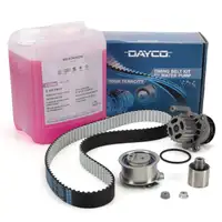 DAYCO Zahnriemensatz + Wasserpumpe + 5L ORIGINAL Frostschutz VW Golf 4 5 1.9/2.0 TDI