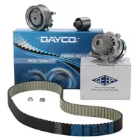 DAYCO Zahnriemensatz + GEBA Wasserpumpe VW Golf 4 Passat B6 B7 Sharan Bora 1.9/2.0 TDI