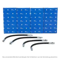 4x DELPHI Bremsschlauch VW Transporter T4 01.1996-04.1999 vorne + hinten innen