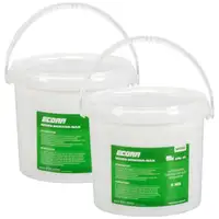 2x 5kg ECORA Reifenmontagepaste Reifenmontier Wax Paste Montagepaste WEISS