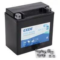 EXIDE AGM12-12 AGM Ready Auto Motorrad Batterie Starterbatterie 12V 12Ah EN200A B0