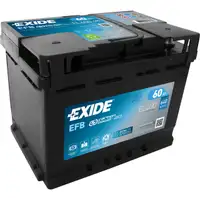 EXIDE EL600 EFB START-STOP Autobatterie Batterie Starterbatterie 12V 60Ah EN640A