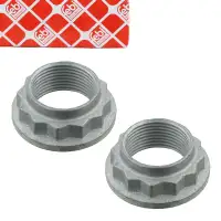 2x FEBI 01701 Achsmutter Antriebswelle M24x1,5 BMW E81-88 E36 E46 E90-93 F30/31 E34 Z4