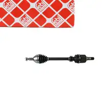 FEBI 186596 Antriebswelle RENAULT Megane 2 Scenic 2 6-Gang Schaltung vorne links