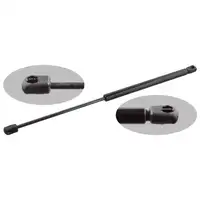 2x FEBI 01186 Heckklappendämpfer Gasfeder Dämpfer Heckklappe VW Golf 2 191827550