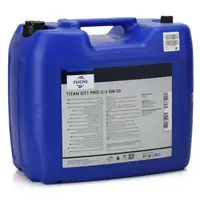 20L 20 Liter FUCHS TITAN GT1 Pro C-3 5W-30 5W30 Motoröl VW 504/507.00 MB 229.51