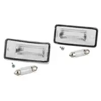 2x Kennzeichenleuchte + Glühlampe für AUDI A3 8P A4 B6 B7 A6 C6 A8 4E 4H Q7 4LB