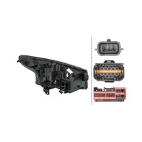 HELLA 1EX014031091 LED Scheinwerfer Frontscheinwerfer RENAULT Trafic 3 ab 07.2019 links