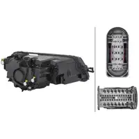 HELLA 1EX354855-011 LED Scheinwerfer SKODA Karoq (NU7, ND7) links 57B941017B