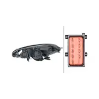 HELLA 1EF011830-021 HALOGEN Scheinwerfer OPEL Corsa E rechts 1216858 / 13381336