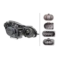 HELLA 1EL008369-091 BI-XENON Scheinwerfer MERCEDES W211 S211 bis 06.2006 links 2118201361