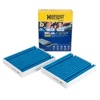 HENGST E6989LB-2 BLUE CARE Innenraumfilter Satz ANTIBAKTERIELL MERCEDES W223 EQE EQS