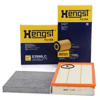 HENGST Filterset 3-tlg SKODA Kodiaq NS NV RS VW Passat B8 Tiguan 2.0 TDI 4motion 240 PS