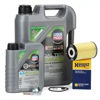 6L LIQUI MOLY Motoröl SPECIAL TEC AA 5W30 + HENGST Ölfilter HYUNDAI KIA 1.4-1.6 CRDi