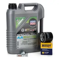 5L LIQUI MOLY Motoröl Öl SPECIAL TEC AA 5W30 + HENGST Ölfilter HYUNDAI KIA MAZDA