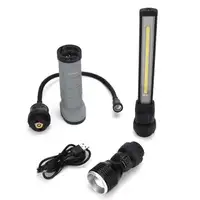 HERTH+BUSS LED Handleuchte Werkstattlampe Stablampe 80-600 lm 2600 mAh IP44