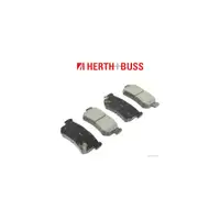 HERTH+BUSS JAKOPARTS Bremsbeläge hinten DAEWOO für SSANGYONG KORANDO MUSSO