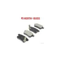 HERTH+BUSS JAKOPARTS Bremsbeläge HONDA Accord 8 CU CW 2.0 i 2.2 i 150/156/180 PS hinten