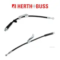 2x HERTH+BUSS JAKOPARTS Bremsschlauch CHEVROLET Captiva (C100 C140) OPEL Antara A vorne