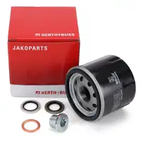 HERTH+BUSS Ölfilter + Schraube RENAULT Clio 2 3 4 Twingo 1 2 DACIA Logan 2 Sandero 1.2