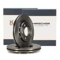 HIRSCHER Bremsscheiben Satz VW Gol 4 Polo 4 5 6 Bora AUDI A1 8X A3 8L1 vorne 6R0615301C