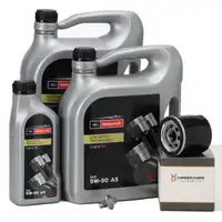 11L 11 Liter MOTORCRAFT A5 5W-30 Motoröl + HIRSCHER Ölfilter FORD 2.2/2.4 TDCi 2128722