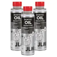 3x 250ml JLM J06050 Bortec Additiv Öladditiv Öl-Additiv Motorreiniger