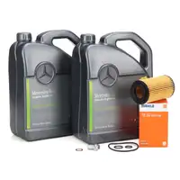 10L ORIGINAL 5W-30 MB 229.51 Motoröl + MAHLE Ölfilter MERCEDES A-/B-/C-/E-/S-Klasse OM651